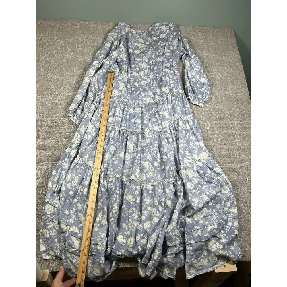 Free People Pappiet Midi Dress Women Size Large